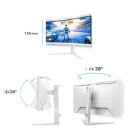 Philips 34M2C5601QA/00 Computerbildschirm 86,4 cm (34") 3440 x 1440 Pixel Weiß