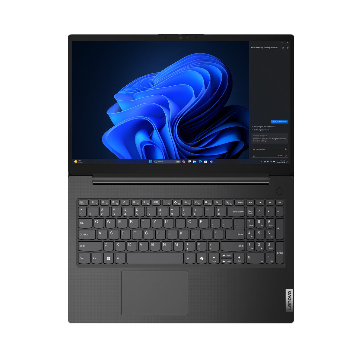 Lenovo V15 G5 IRL Intel® Core™ i5 i5-13420H Laptop 39,6 cm (15.6") Full HD 16 GB DDR5-SDRAM 512 GB SSD Wi-Fi 6 (802.11ax) Windows 11 Home Deutsch Schwarz