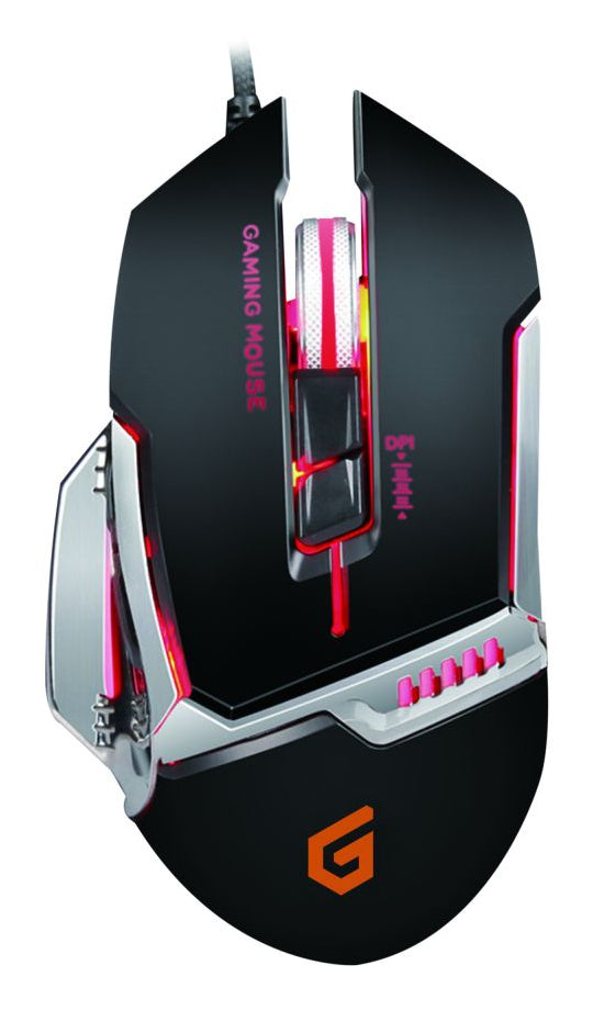 Conceptronic DJEBBEL 8 Maus Gaming rechts USB Typ-A Optisch 4000 DPI
