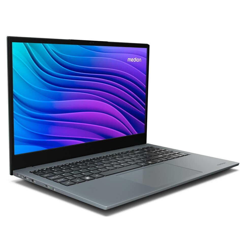 MEDION E15443 Intel Core Ultra 5 125H Laptop 39,6 cm (15.6") Full HD 16 GB DDR5-SDRAM 512 GB SSD Windows 11 Home Grau