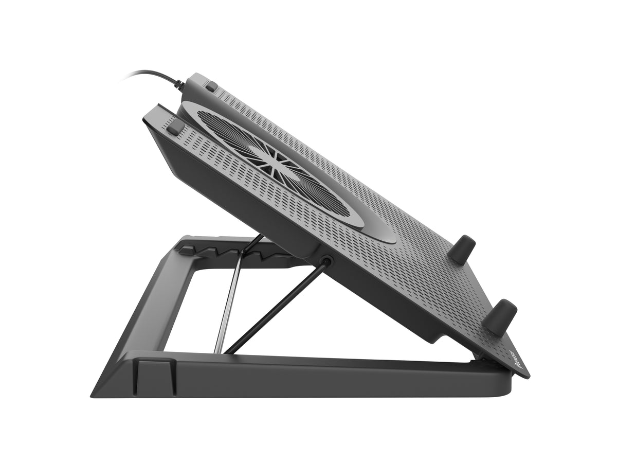 GENESIS Oxid 550 Llaptop-Kühlpad 43,9 cm (17.3") 2800 RPM Schwarz