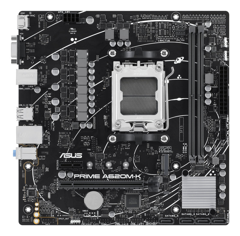 ASUS PRIME A620M-K AMD A620 Sockel AM5 micro ATX