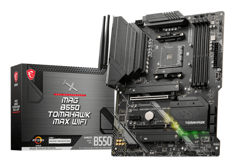 MSI MAG B550 TOMAHAWK MAX WIFI AMD B550 Sockel AM4 ATX
