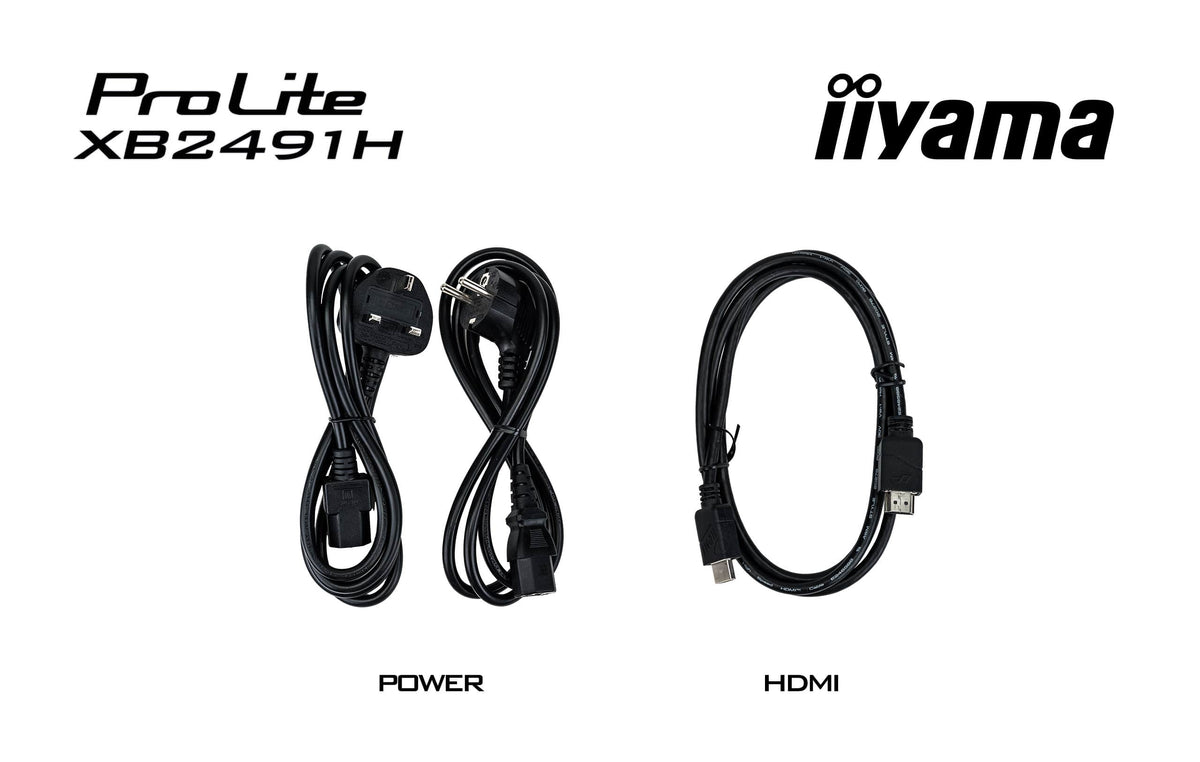 iiyama ProLite XB2491H-B1 Computerbildschirm 60,5 cm (23.8") 1920 x 1080 Pixel Full HD LCD Schwarz