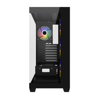FSP M340-BA Gehäuse Midi Tower mITX, mATX, ATX Schwarz ARGB