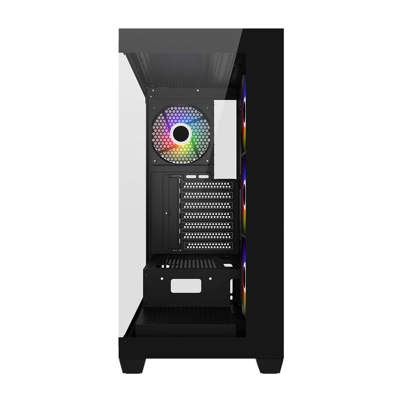 FSP M340-BA Gehäuse Midi Tower mITX, mATX, ATX Schwarz ARGB