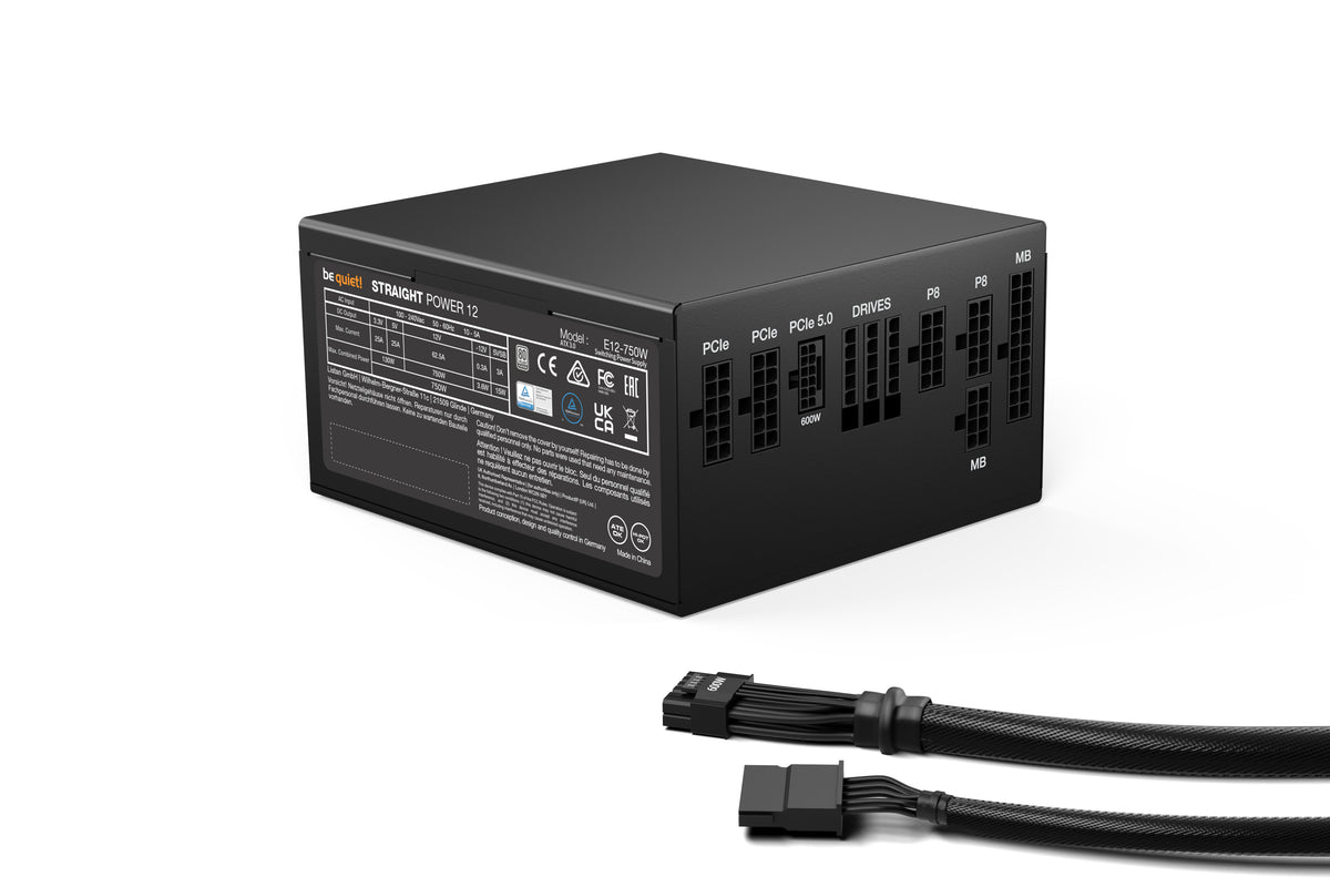 be quiet! Straight Power 12 Netzteil 750 W 20+4 pin ATX ATX Schwarz