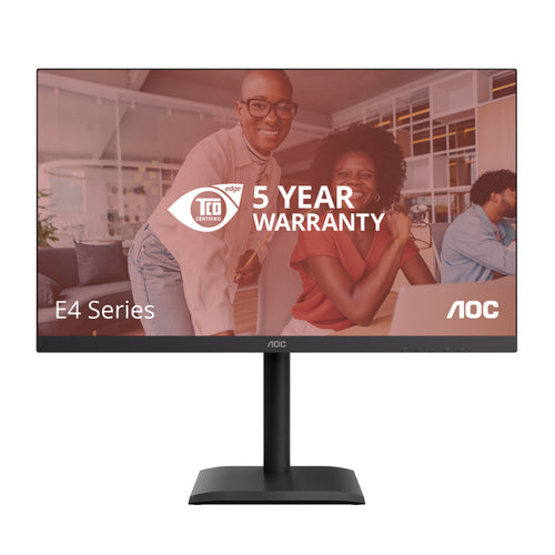 AOC E4 U27E4CV Computerbildschirm 68,6 cm (27") 3840 x 2160 Pixel 4K Ultra HD LED Schwarz