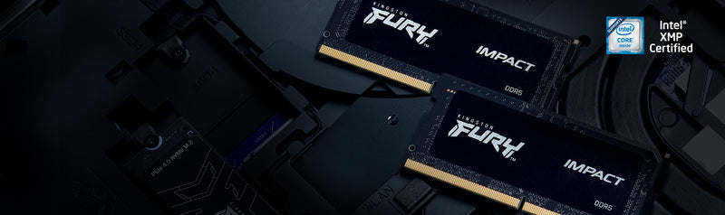 Kingston Technology FURY 16GB 6000MT/s DDR5 CL38 SODIMM Impact XMP