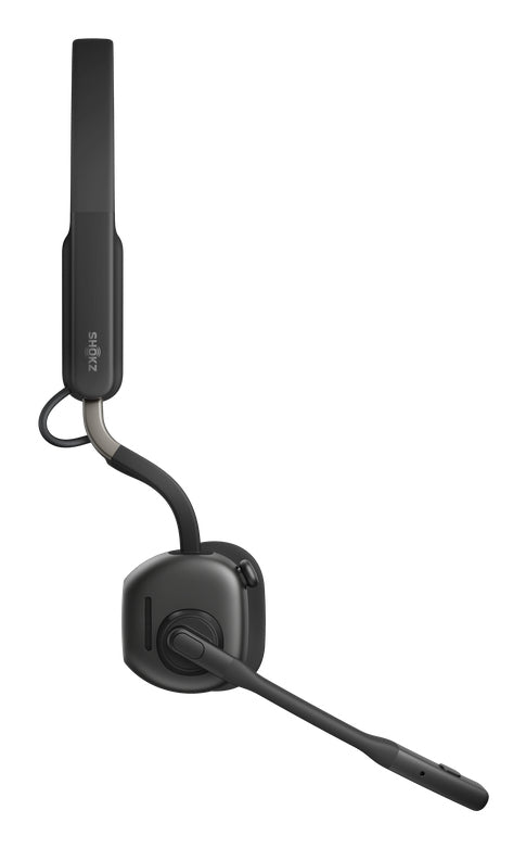 SHOKZ Openmeet Kopfhörer Kabellos Ohrbügel Büro/Callcenter USB Typ-C Bluetooth Schwarz