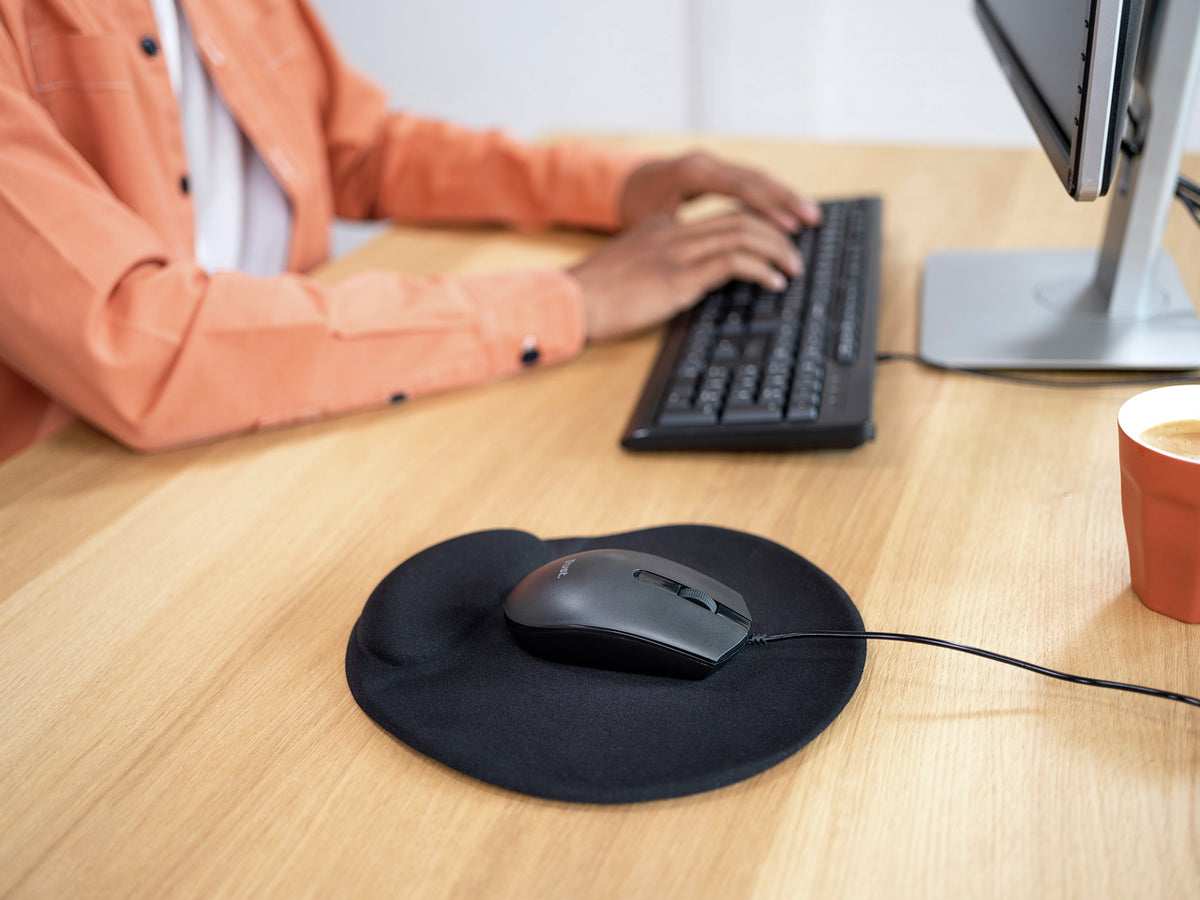 Trust Basi Maus Büro Beidhändig USB Typ-A Optisch 1200 DPI