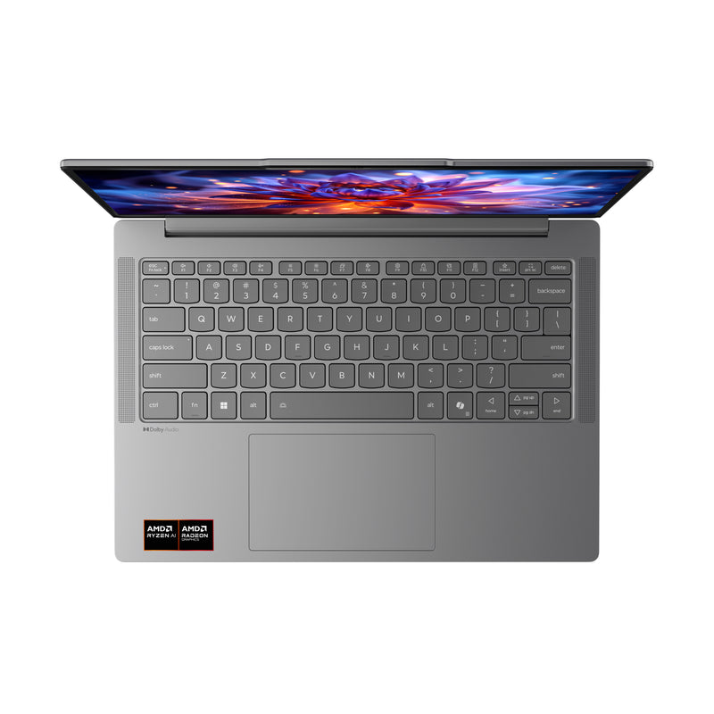 Lenovo IdeaPad Slim 5 14AGP11 Copilot+ PC AMD Ryzen AI 7 445 Laptop 35,6 cm (14") WUXGA 16 GB DDR5-SDRAM 1 TB SSD Wi-Fi 7 (802.11be) Windows 11 Home Deutsch Grau