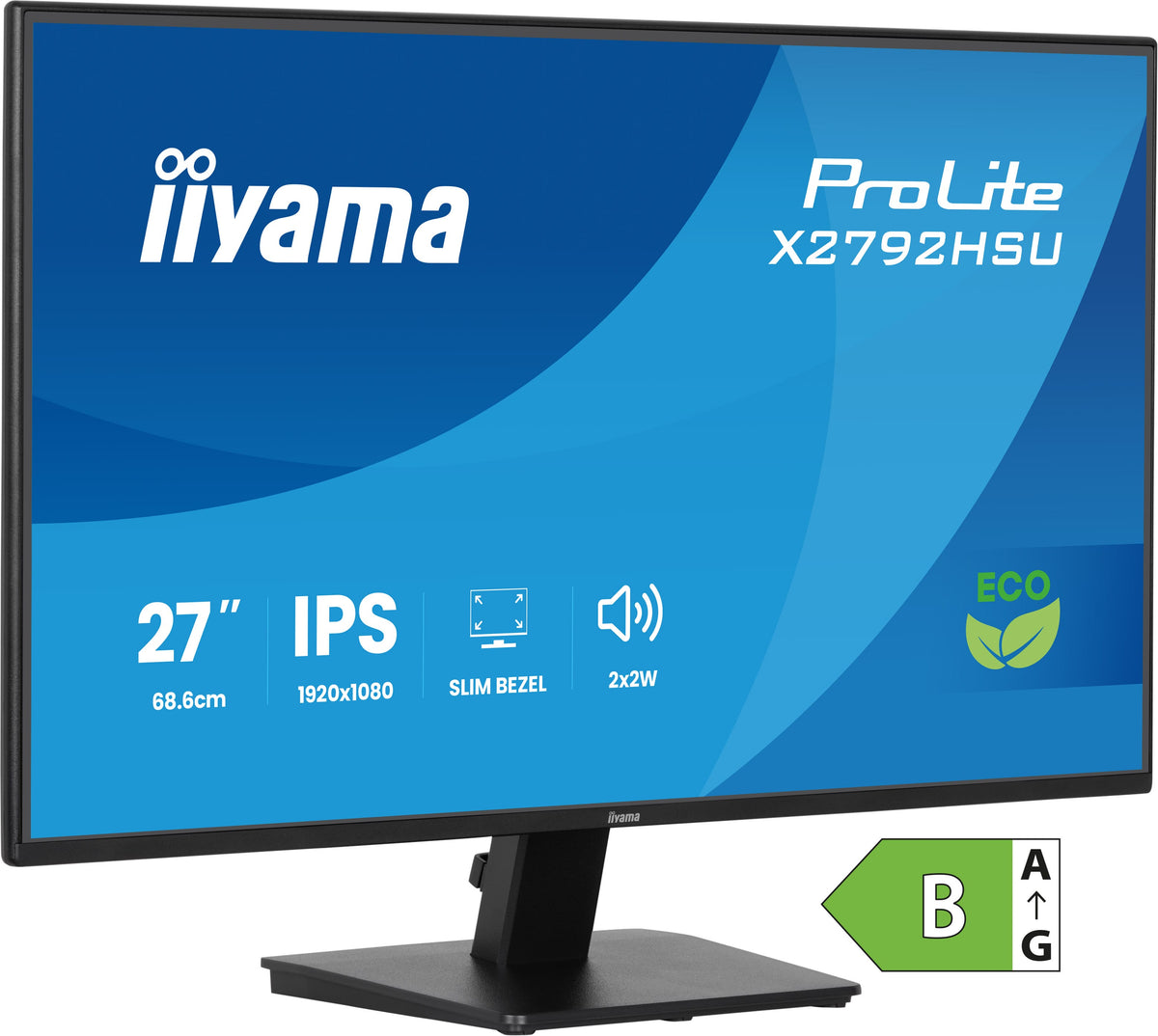 iiyama ProLite X2792HSU-B1 Computerbildschirm 68,6 cm (27") 1920 x 1080 Pixel Full HD LED Schwarz