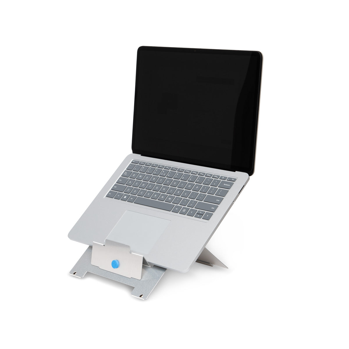 R-Go Tools Laptopständer R-Go Riser Flexible, ergonomisch faltbarer und einstellbarer Laptopständer, Silber