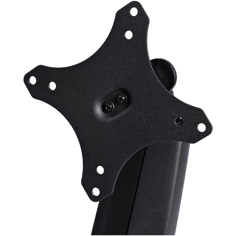 StarTech.com Monitorarm - Tischbefestigung - frei beweglich - robust - Ergonomischer Hochleistungs-VESA-Monitorarm - Einzelnes 9-kg-Display - Volle Bewegung, höhenverstellbar, - Aluminium - C-Klemme / Tülle - Schwarz