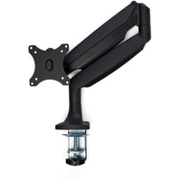 StarTech.com Monitorarm - Tischbefestigung - frei beweglich - robust - Ergonomischer Hochleistungs-VESA-Monitorarm - Einzelnes 9-kg-Display - Volle Bewegung, höhenverstellbar, - Aluminium - C-Klemme / Tülle - Schwarz