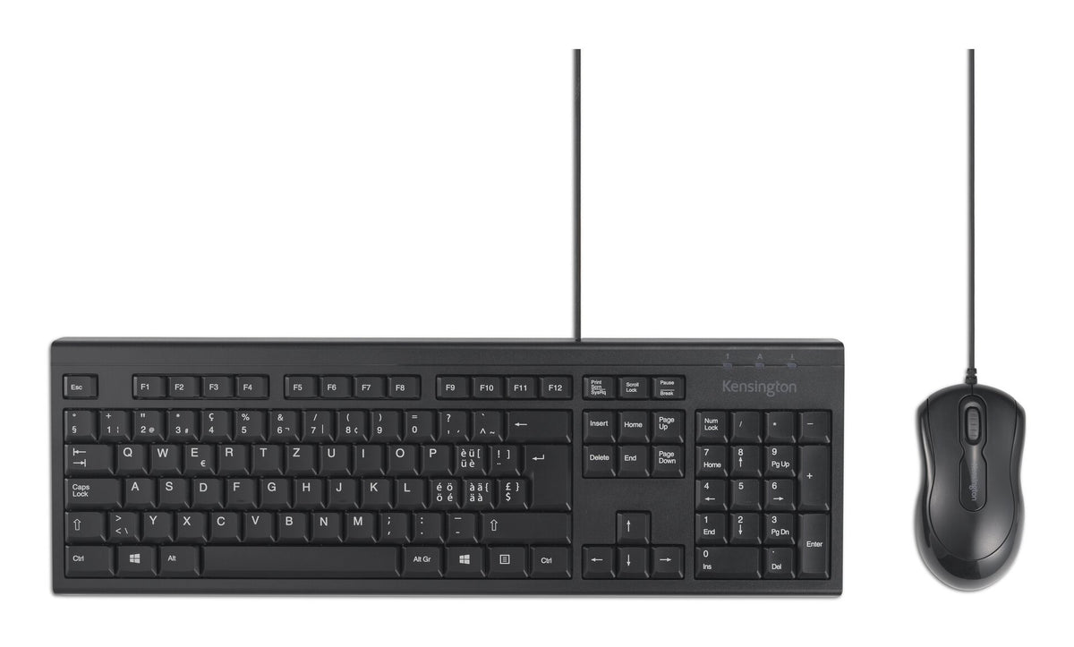 Kensington KM100 EQ Tastatur und Maus Set
