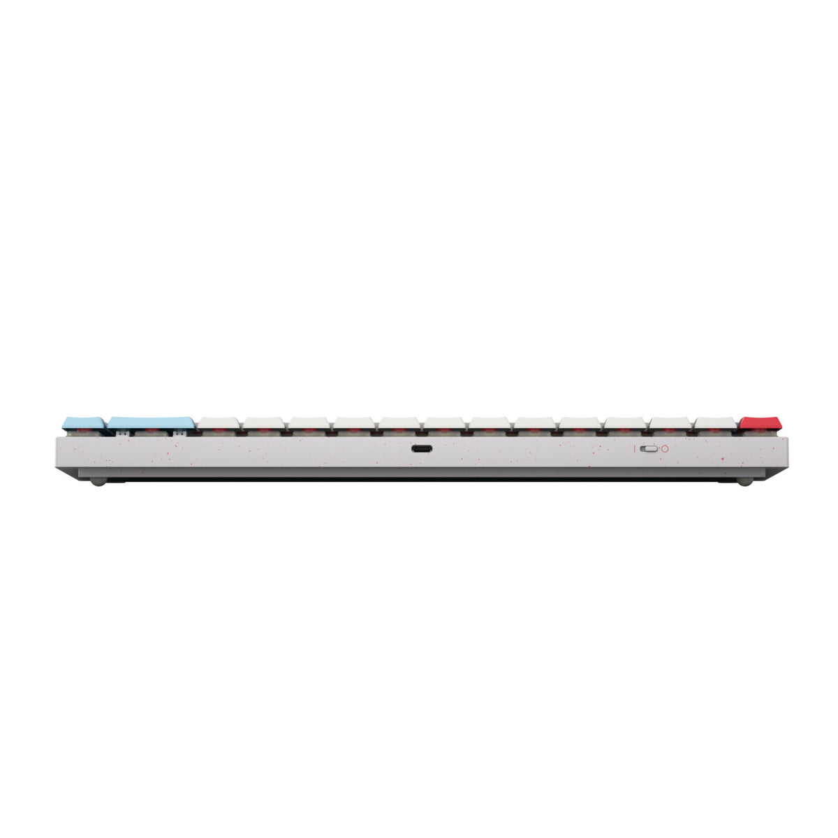 CHERRY MX-LP 2.1 Compact Wireless Tastatur Gaming RF Wireless + Bluetooth QWERTZ Deutsch Weiß