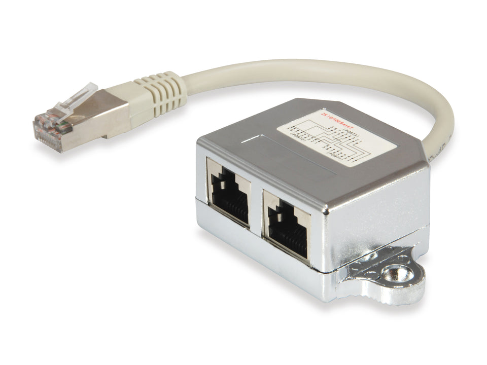 Equip Répartiteur RJ45 2 ports Cat.5e