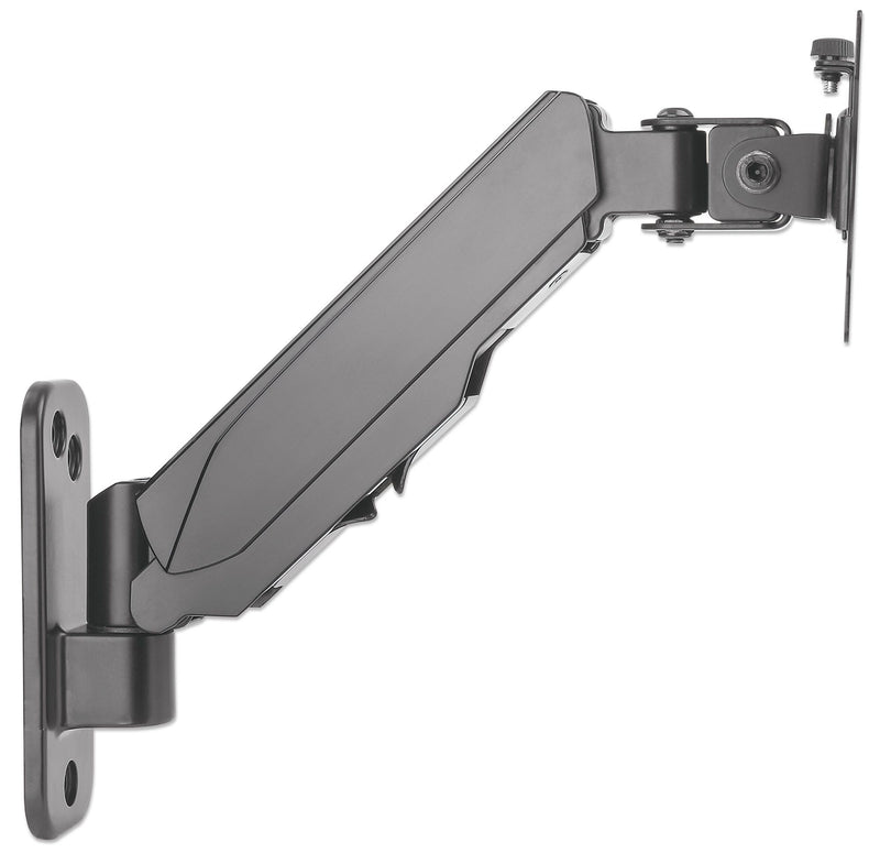 Manhattan Universal-Wandhalterung mit Gasdruckfeder für einen Monitor, Halterungsarm mit Gasdruckfeder, geeignet für einen Monitor von 17" bis 32"* und bis zu 8 kg