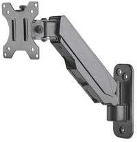 Manhattan Universal-Wandhalterung mit Gasdruckfeder für einen Monitor, Halterungsarm mit Gasdruckfeder, geeignet für einen Monitor von 17" bis 32"* und bis zu 8 kg