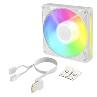 ARCTIC BioniX P14 A-RGB (White) 140 mm PWM-Lüfter mit Daiy Chain