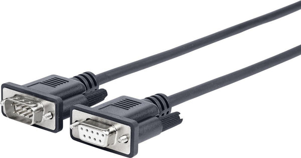 Vivolink PRORS1 Serien-Kabel Schwarz 1 m DB-9