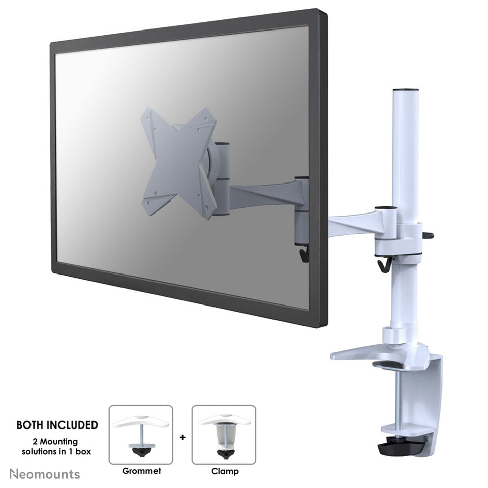 Neomounts FPMA-D1330WHITE Bras pour écran 10-30"