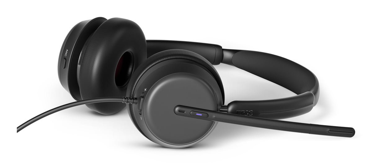Lenovo 4Z21P85373 Kopfhörer & Headset Kabelgebunden Kopfband Büro/Callcenter USB Type-C / USB Type-A Schwarz