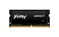 Kingston Technology FURY Impact Speichermodul 8 GB 1 x 8 GB DDR4 260-pin SO-DIMM