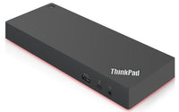 Lenovo Thunderbolt 3 Dock Gen2 Kabelgebunden Schwarz, Rot