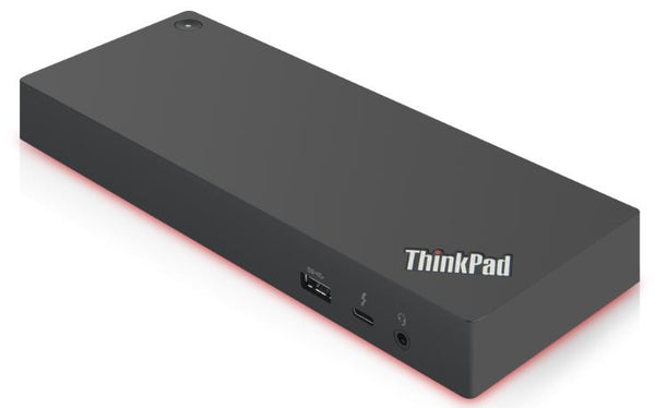 Lenovo Thunderbolt 3 Dock Gen2 Kabelgebunden Schwarz, Rot