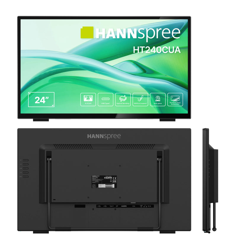 Hannspree HT240CUA Computerbildschirm 60,5 cm (23.8") 1920 x 1080 Pixel Full HD LED Touchscreen Schwarz