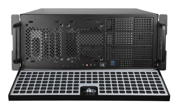 Chieftec UNC-409S-B-OP Computer-Gehäuse Rack Schwarz