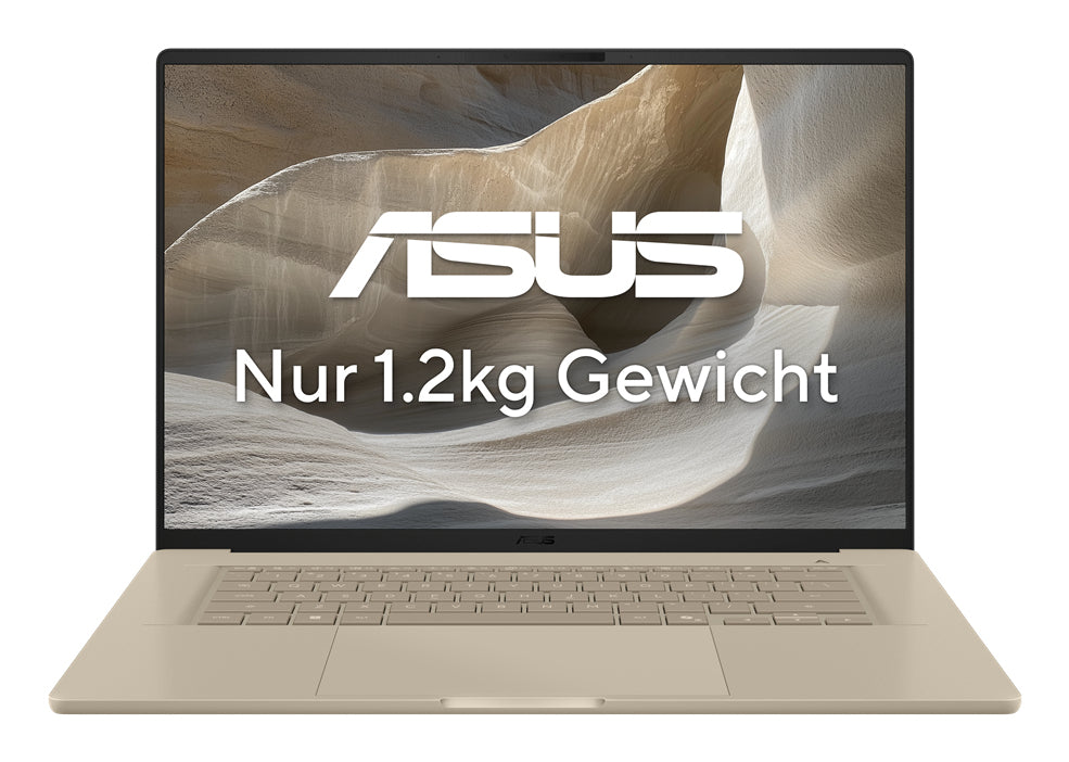 ASUS Zenbook A16 UX3607OA-SQ073W Snapdragon X2E-94-100 Laptop 40,6 cm (16") 3K 48 GB LPDDR5x-SDRAM 1 TB SSD Wi-Fi 7 (802.11be) Windows 11 Home Beige