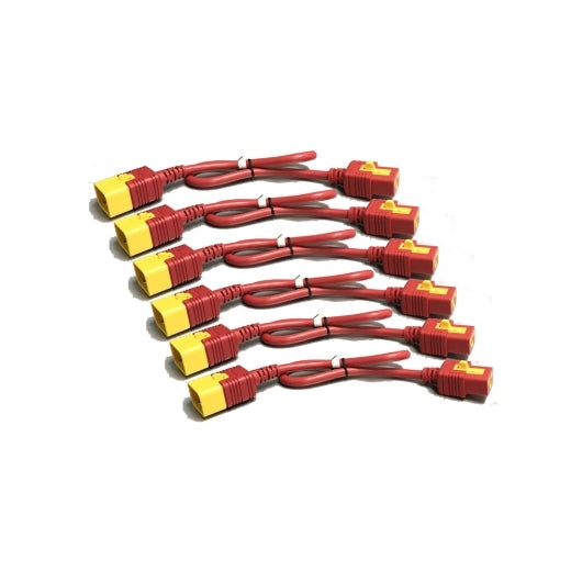 APC AP8716SX340 Stromkabel Rot 1,8 m C19-Koppler C20-Koppler