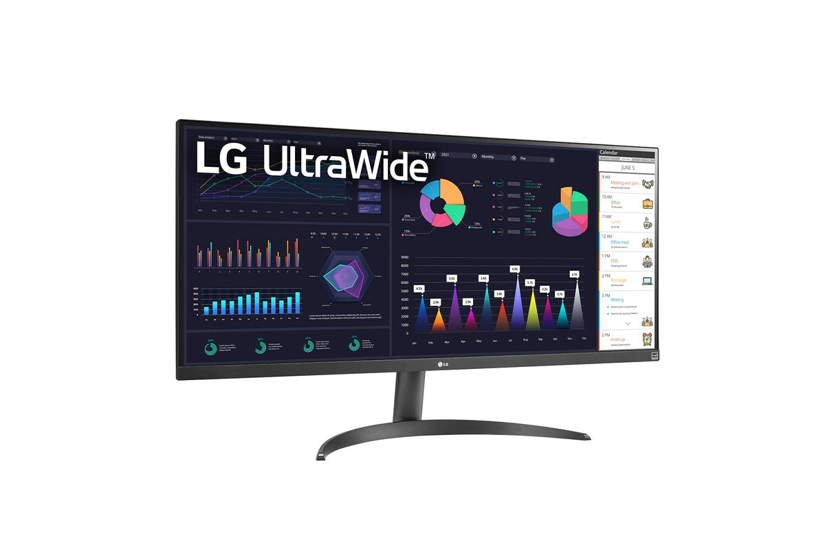 LG 34WQ500-B Computerbildschirm 86,4 cm (34") 2560 x 1080 Pixel UltraWide Full HD LED Schwarz