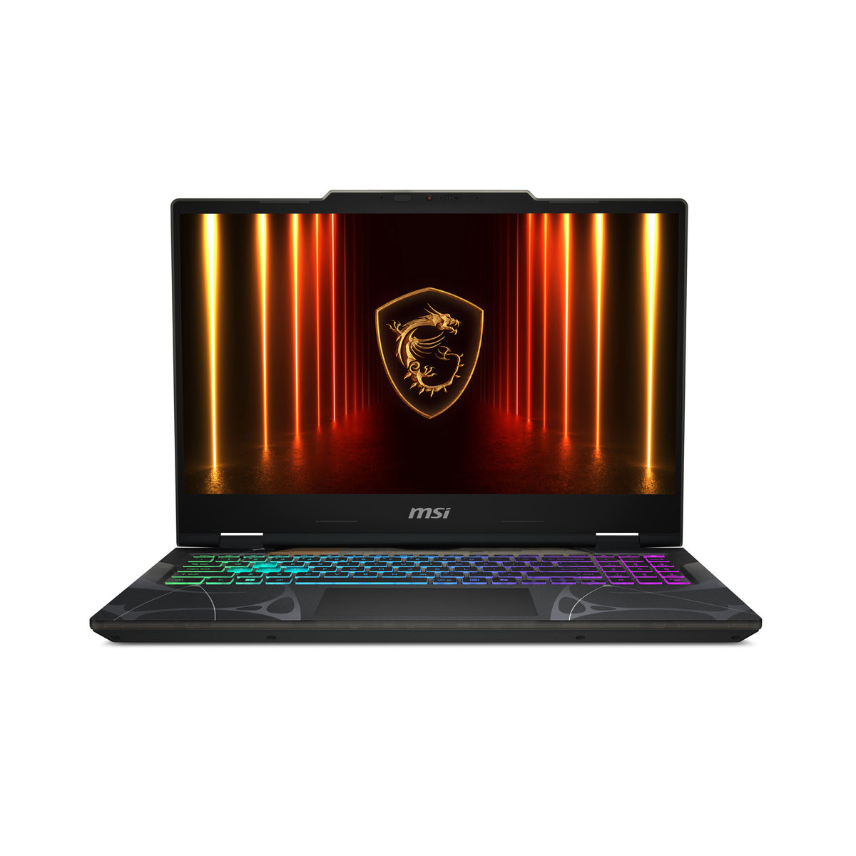 MSI Cyborg 15 B2RWFKG-010FR Intel Core 7 240H Laptop 39,6 cm (15.6") Full HD 16 GB DDR5-SDRAM 512 GB SSD NVIDIA GeForce RTX 5060 Wi-Fi 6E (802.11ax) Windows 11 Home Schwarz AZERTY Französisch