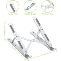 Techly ICA-TBL 134TY laptop-ständer Silber 40,6 cm (16")