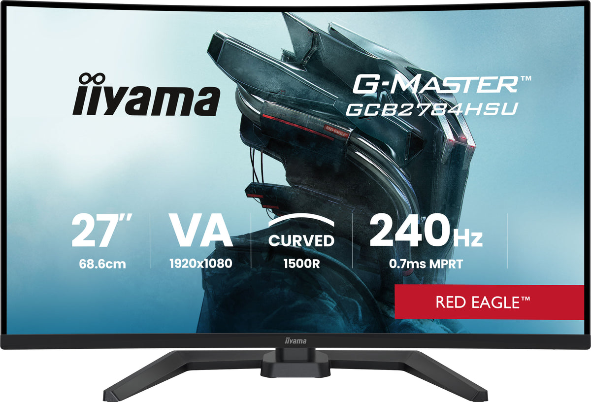 iiyama G-MASTER GCB2784HSU-B1 27" 240Hz Computerbildschirm 68,6 cm (27") 1920 x 1080 Pixel Schwarz