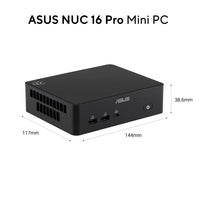 ASUS NUC 16 Pro Slim Mini PC RNUC16GDKU7684N2 (Intel Core Ultra 7 356H Prozessor, Intel Grafik, 2x 16GB DDR5 Speicher, 1TB G4 PCIe SSD, Intel WiFi 7, Windows 11 Pro NextGen Standard, mit EU-Netzkabel, bis 180 TOPS KI-Leistung, unterstützt OpenClaw &…