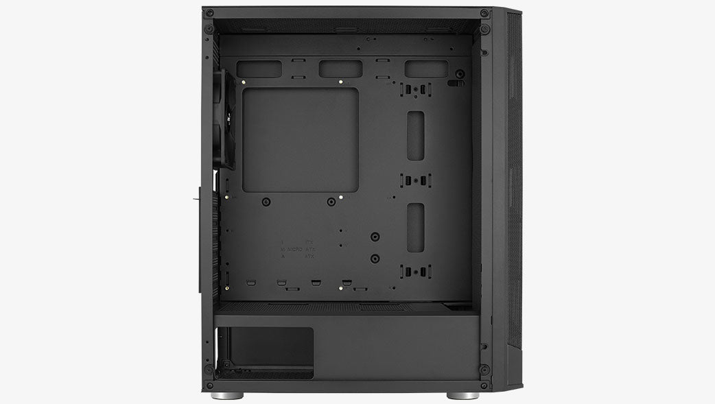 Aerocool Prism-G-BK-v1 Midi Tower Schwarz