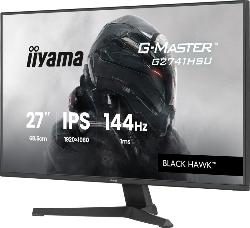 iiyama G-MASTER G2741HSU-B1 Computerbildschirm 68,6 cm (27") 1920 x 1080 Pixel Full HD Schwarz