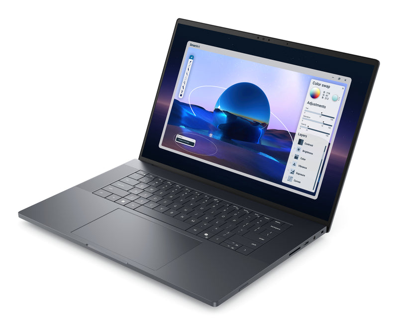 DELL Pro Max 16 Premium MA16250 Intel Core Ultra 9 285H Mobiler Arbeitsplatz 40,6 cm (16") Full HD+ 64 GB LPDDR5x-SDRAM 1 TB SSD NVIDIA RTX PRO 2000 Blackwell Wi-Fi 7 (802.11be) Windows 11 Pro Deutsch Schwarz