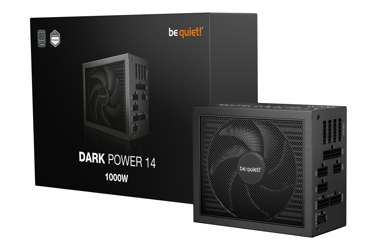 be quiet! Dark Power 14 1000 W - 80 Plus Titanium Netzteil 20+4 pin ATX ATX Schwarz