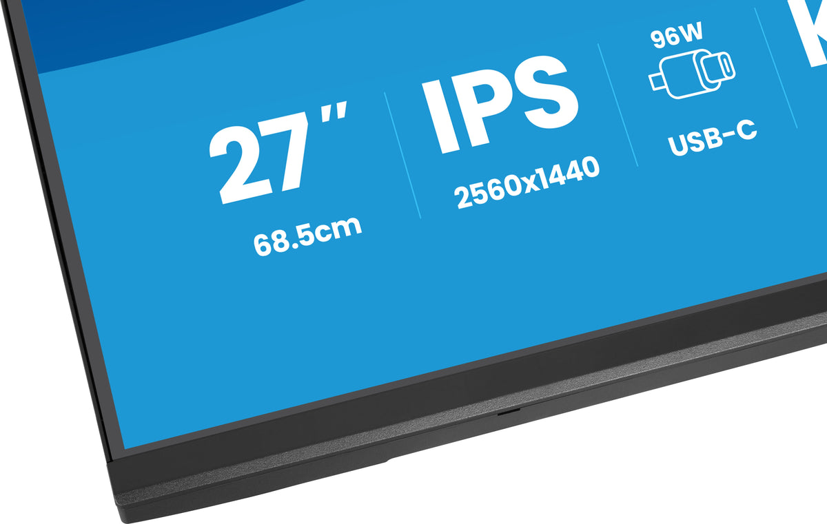 iiyama ProLite XB2797QSNPH-B1 27IN IPS LCD 4MS 2560X1440 350CD/M2 HDMI/DP/USB 2 Computerbildschirm 68,6 cm (27") 2560 x 1440 Pixel Quad HD Schwarz