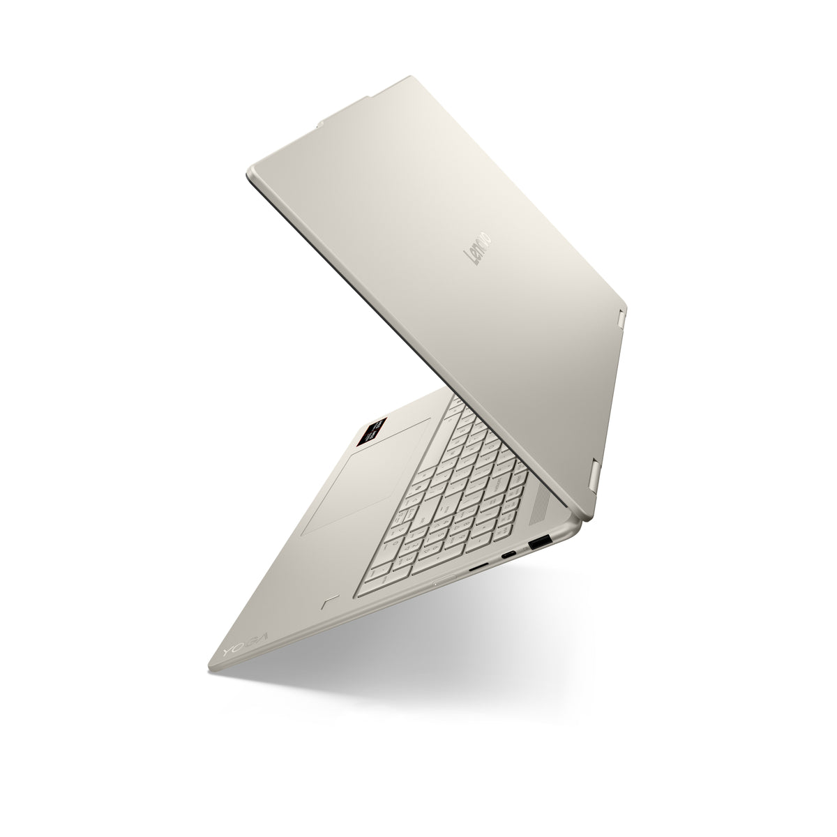 Lenovo Yoga 7 2-in-1 16AGP11 Copilot+ PC AMD Ryzen AI 7 445 Hybrid (2-in-1) 40,6 cm (16") Touchscreen WQXGA+ 32 GB LPDDR5x-SDRAM 1 TB SSD Wi-Fi 7 (802.11be) Windows 11 Home Deutsch Muschel (Farbe)