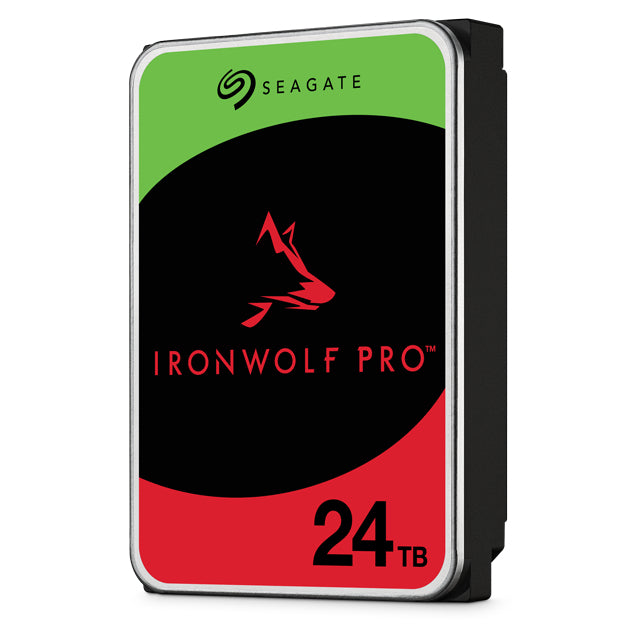 Seagate IronWolf Pro ST24000NT002 Interne Festplatte 24 TB 7200 RPM 512 MB 3.5" Serial ATA III