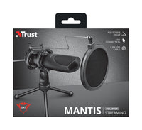 Trust GXT 232 Mantis Schwarz PC-Mikrofon