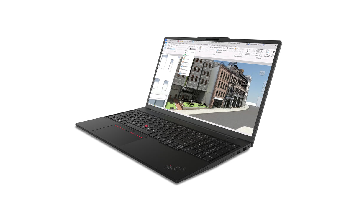 Lenovo ThinkPad P16s Gen 5 (Intel) Copilot + PC Copilot+ PC Intel Core Ultra 7 356H Mobiler Arbeitsplatz 40,6 cm (16") WUXGA 32 GB LPDDR5x-SDRAM 512 GB SSD Wi-Fi 7 (802.11be) Windows 11 Pro Schwarz Deutsch